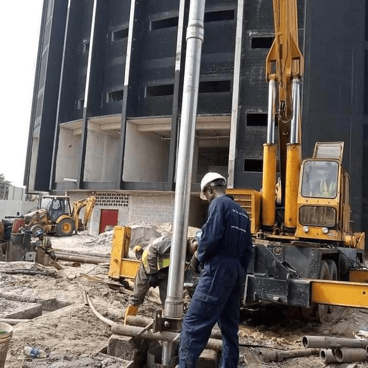 Trinity Tower construction in Victoria Island